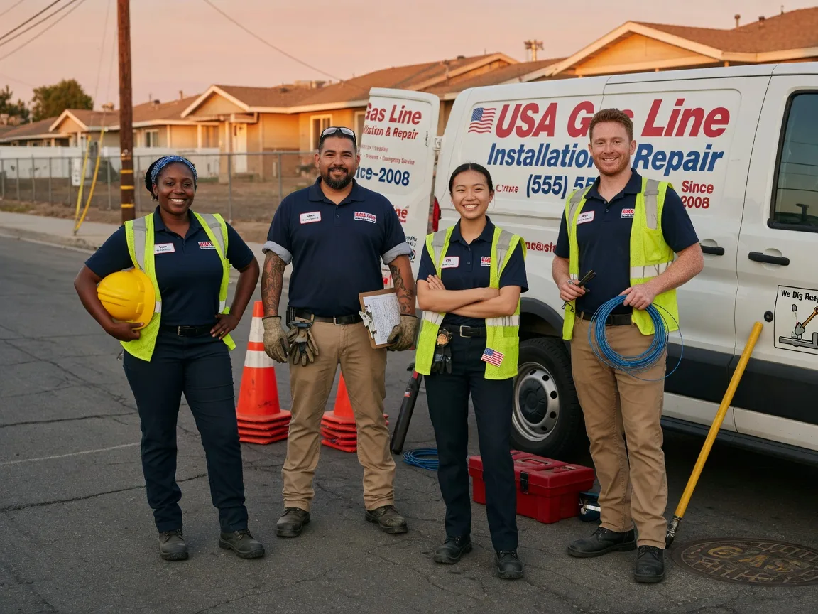 Gas Line Installation company in Omer, MI